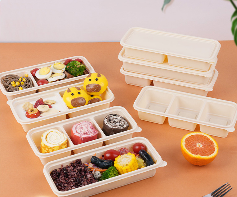 降解分格餐盒
